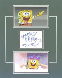 SpongeBob SquarePants autograph