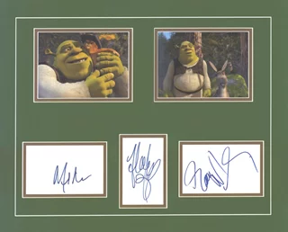 Shrek 2 autograph