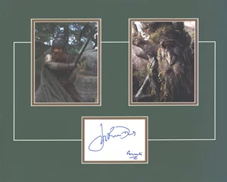 John Rhys-Davies autograph