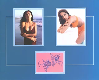 Salma Hayek autograph