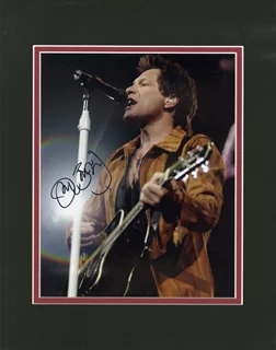 Jon Bon Jovi autograph