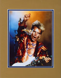 Sting autograph