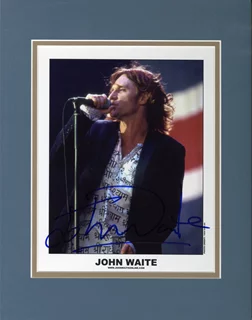 John Waite autograph