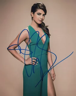 Priyanka Chopra autograph