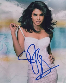 Priyanka Chopra autograph