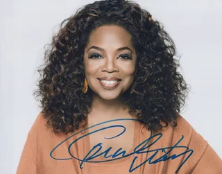 Oprah Winfrey autograph