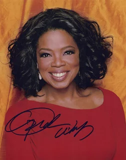 Oprah Winfrey autograph