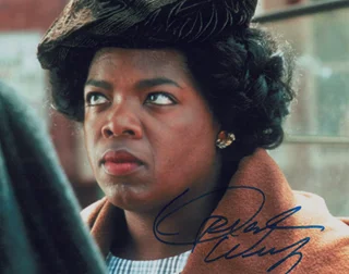 Oprah Winfrey autograph