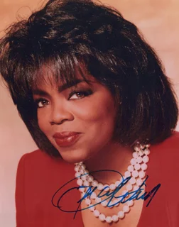 Oprah Winfrey autograph
