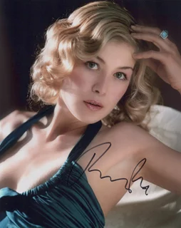 Rosamund Pike autograph