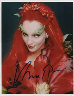 Uma Thurman autograph