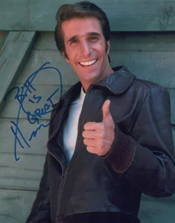 Henry Winkler autograph