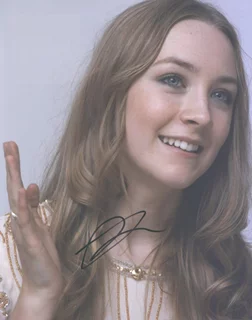 Saoirse Ronan autograph
