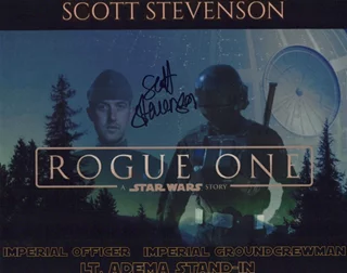 Scott Stevenson autograph