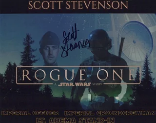 Scott Stevenson autograph