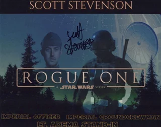 Scott Stevenson autograph