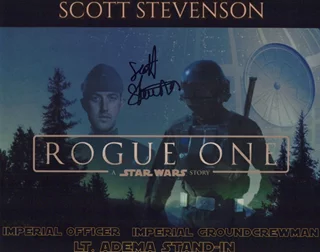 Scott Stevenson autograph