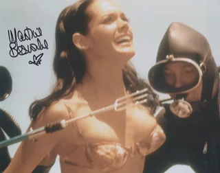 Martine Beswick autograph