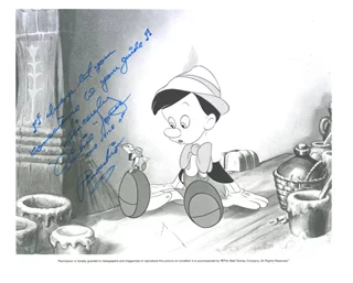 Dickie Jones autograph