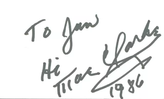 Mae Clarke autograph