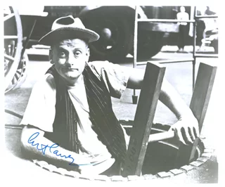 Art Carney autograph
