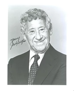 Jack Gilford autograph