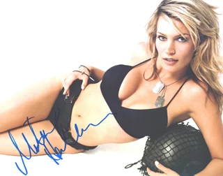 Natasha Henstridge autograph