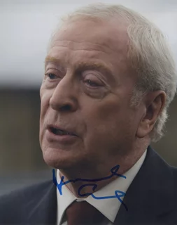 Michael Caine autograph