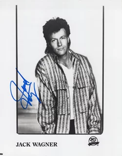 Jack Wagner autograph