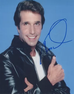 Henry Winkler autograph