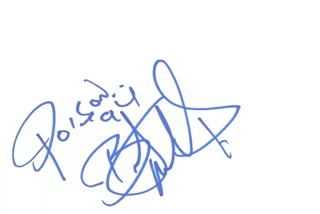 Bret Michaels autograph