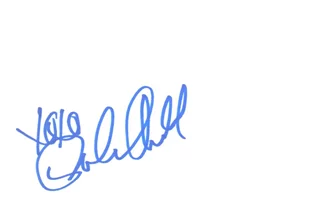 Paula Abdul autograph