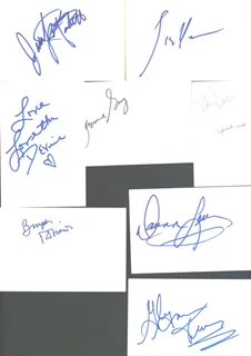 A Different World autograph