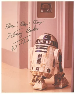 Kenny Baker autograph