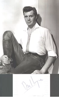 Dirk Bogarde autograph