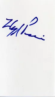 Lloyd Price autograph