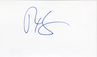 Rex Smith autograph