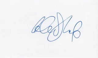 Alan Thicke autograph