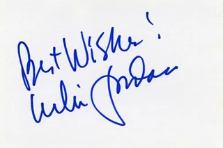 Leslie Jordan autograph