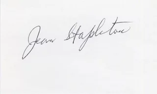 Jean Stapleton autograph