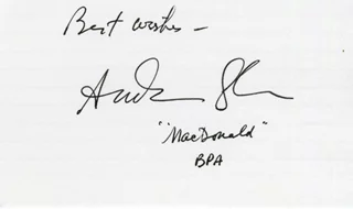 Austin Stoker autograph