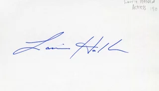 Laurie Holden autograph