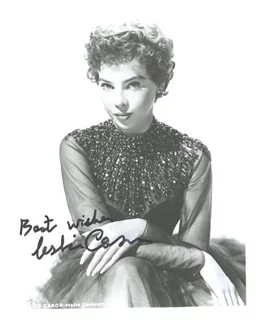 Leslie Caron autograph