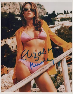 Elizabeth Hurley autograph