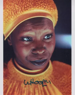 Whoopi Goldberg autograph