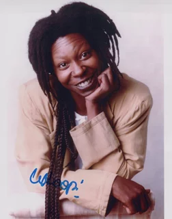 Whoopi Goldberg autograph