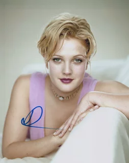 Drew Barrymore autograph