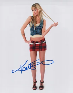 Katrina Bowden autograph