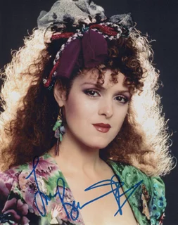 Bernadette Peters autograph