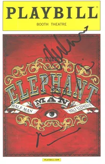 The Elephant Man autograph